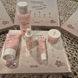 Skincare Set Japan Sakura  Laikou 