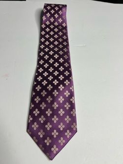 Like New  Merona Purple Pink Silk Design