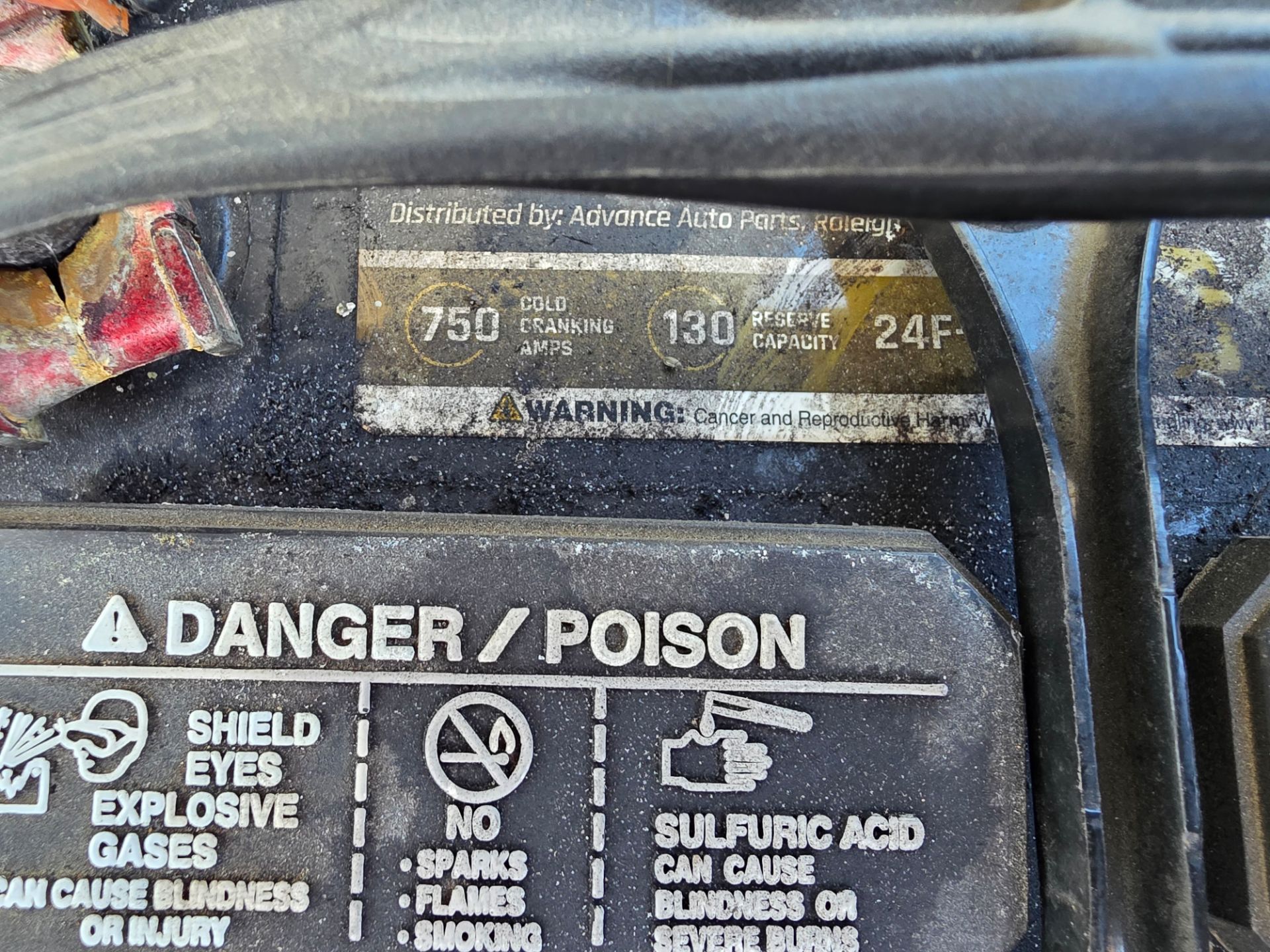 24F USED car battery