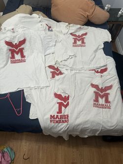 7 Extra Large Marshall Fundamental Shirts 