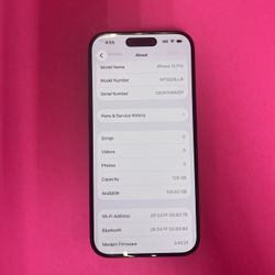 iPhone 15 Pro 128gb T-Mobile