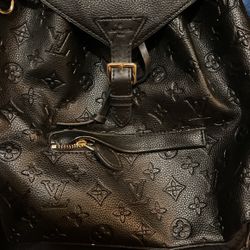 Black Backpack Purse