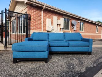 Jonathan Louis Pacific Blue Reversible Chaise Sectional *Delivery Available*