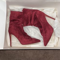 So Me Ankle Heel Boots