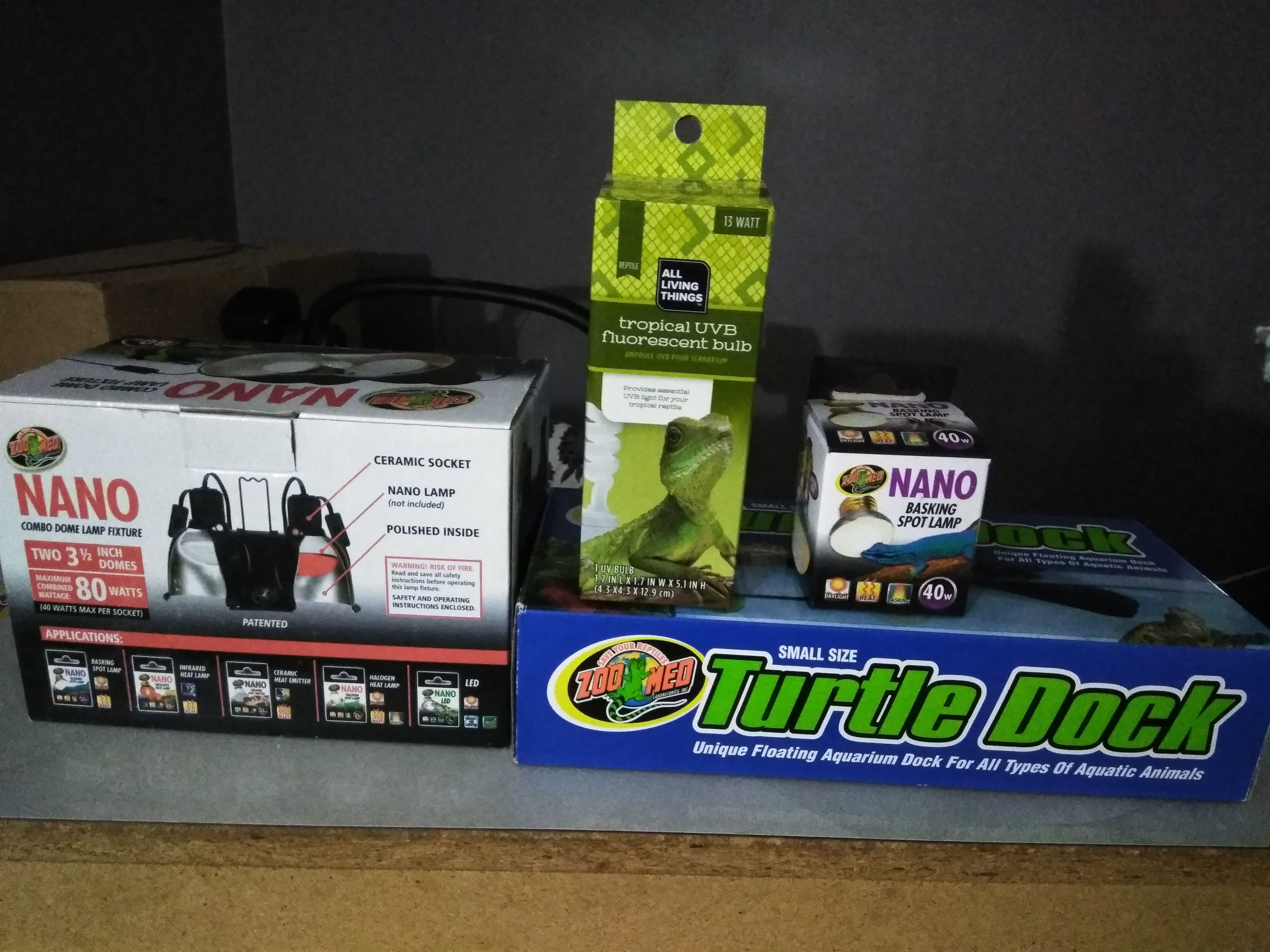 Turtle tank equipment