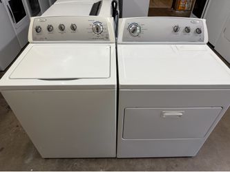 Whirlpool Washer and whirlpool electric dryer