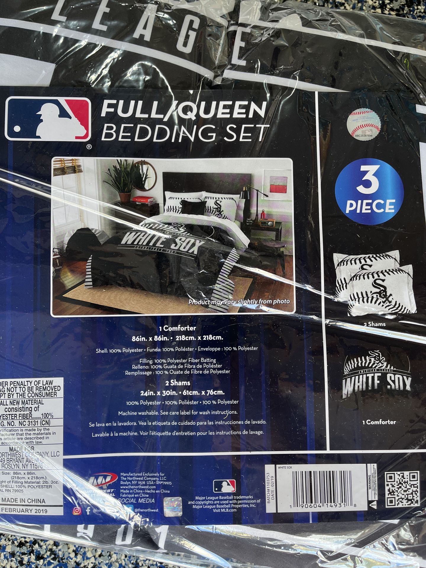 White Sox Comforter & Shams