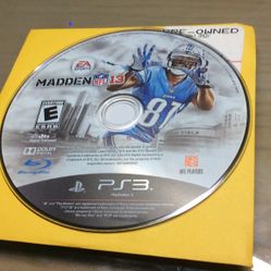 Ps3 Madden NFL 13