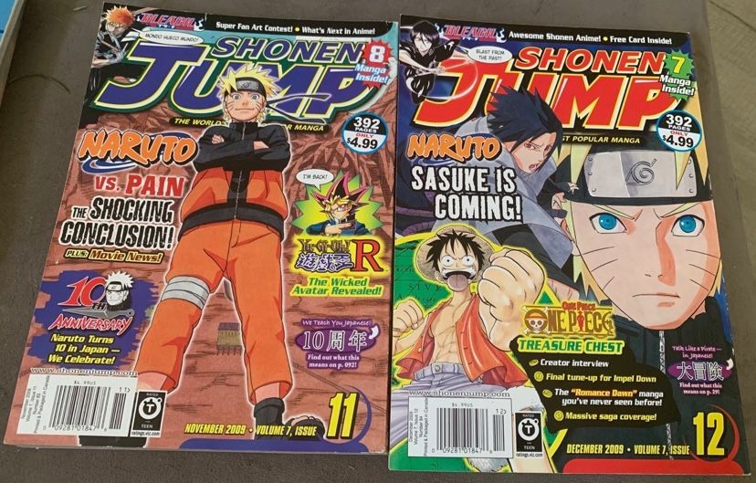 Shonen Jump (Nov - Dec, 09) (Volume 7) (Issue 11 & 12) (Lot Of Two)