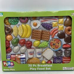 Vintage This item is the Learning Resources New Sprouts Complete Play Food Set (model LER9256