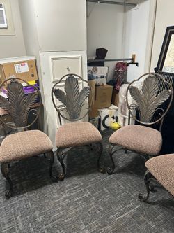 Wrought iron chairs