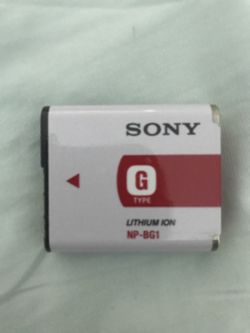 Sony camera battery