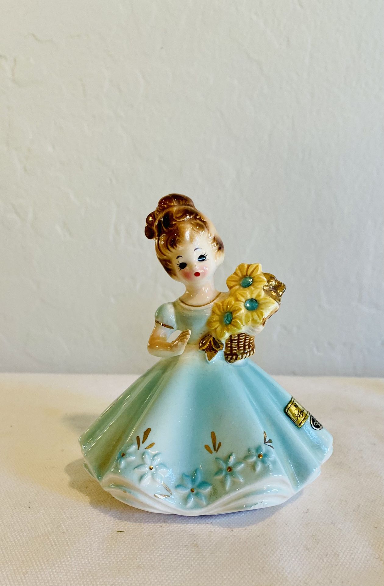 vintage Josef Originals Birthstone Doll March