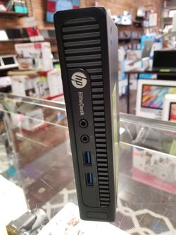HP EliteDesk 800 G1 Mini Desktop i5 Quad Core 12GB RAM 512GB Solid State Drive WiFi Win 10 Pro