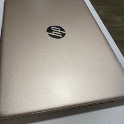 Barely used (Rose Gold) Hp Laptop 