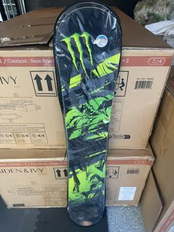 Snowboard New Mervin Manufacturing Be GNU Unreal Monster By Energy Promo 156 Snowboard.