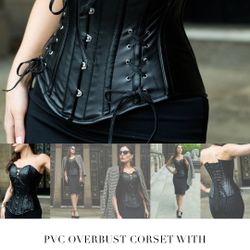 PVC Overbust Corset 