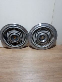 Vintage Automobile Hubcaps