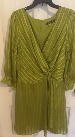Green Wrap Dress