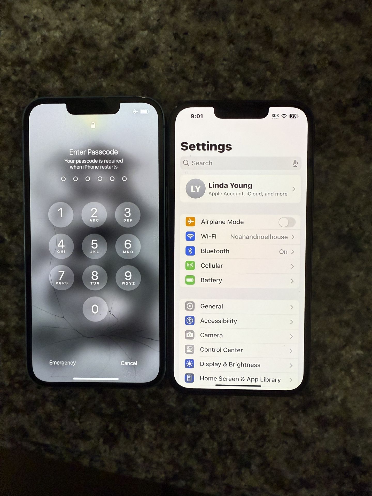 Two iPhone 13 for sale