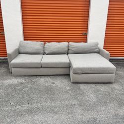 Gray Sectional Sofa Couch 🚛 SAME DAY DELIVERY