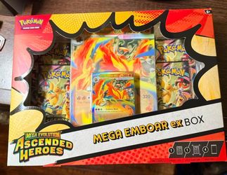 Pokemon Mega Emboar EX Box