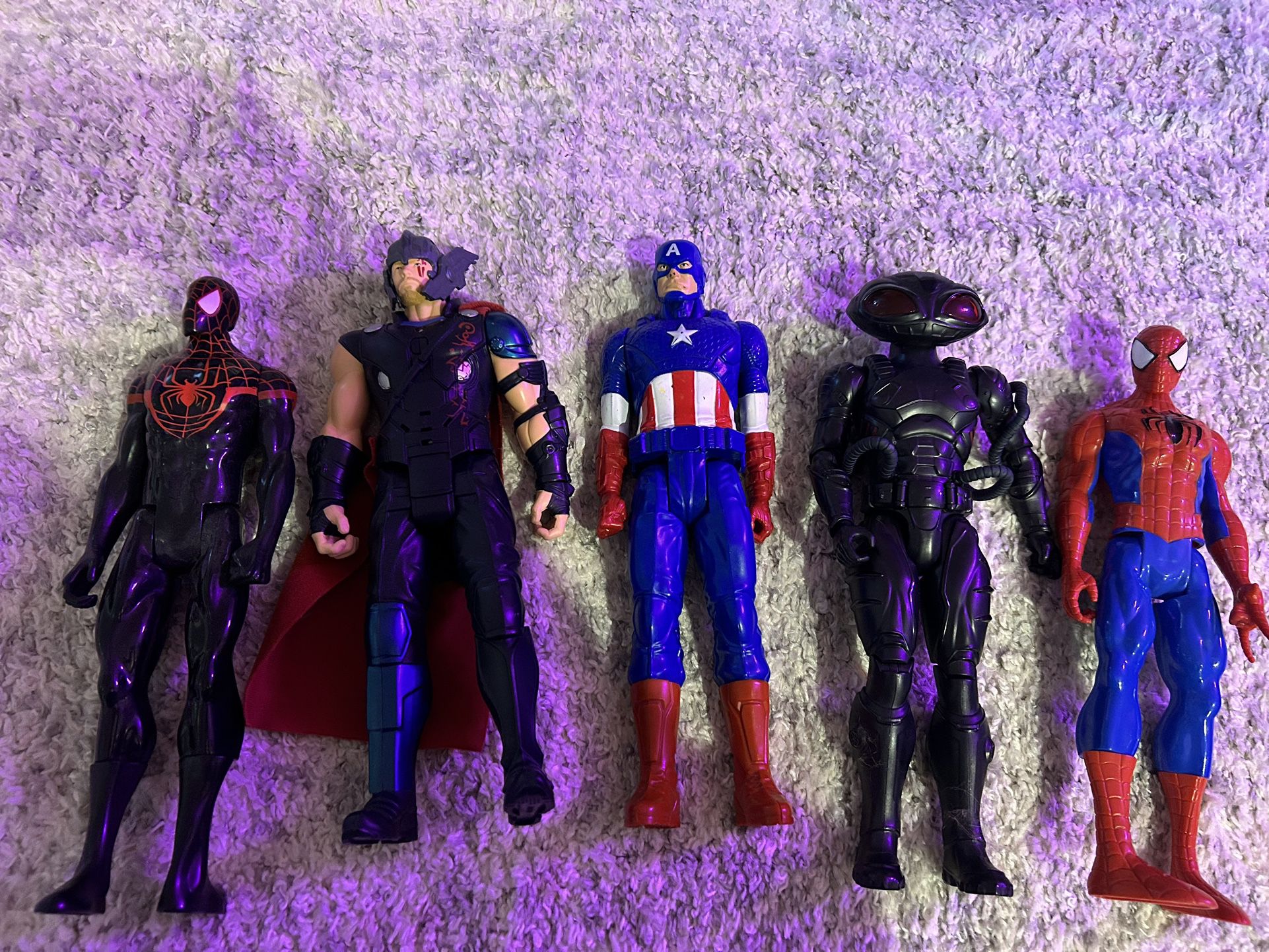 Marvel and Superhero Action Figures Lot