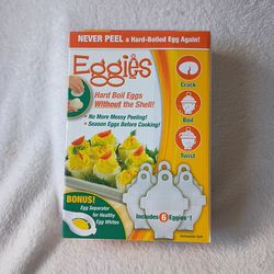 Eggies Hard-Boiled Egg Cooker