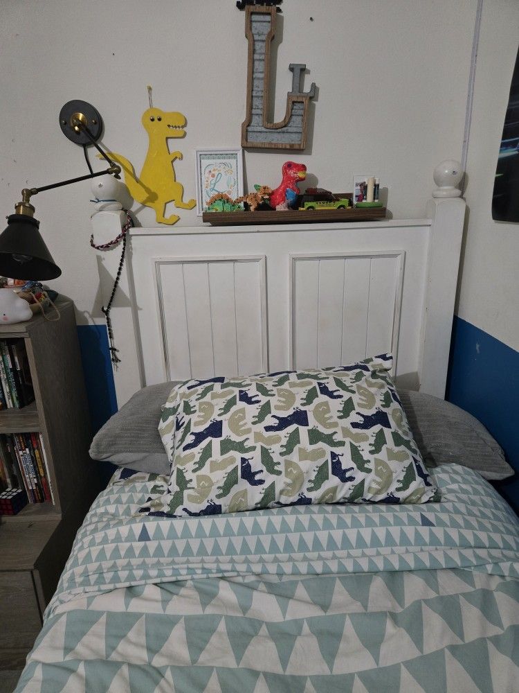 Bed Frames And Matresses And Bookshelves