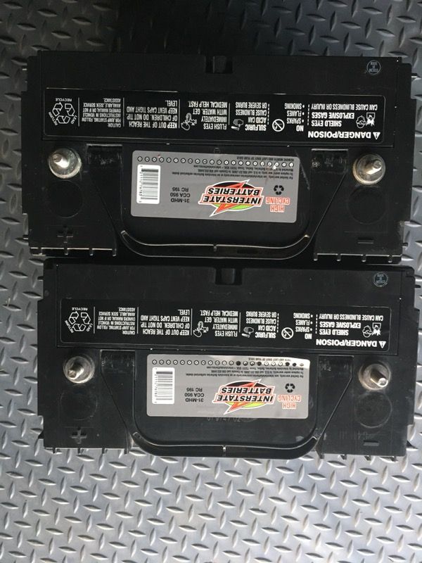 2 interstate battery 31p-mhd cca 950