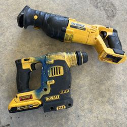 Dewalt Rotor Hammer And Sawzall