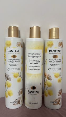 Pantene shampoos 3 pack