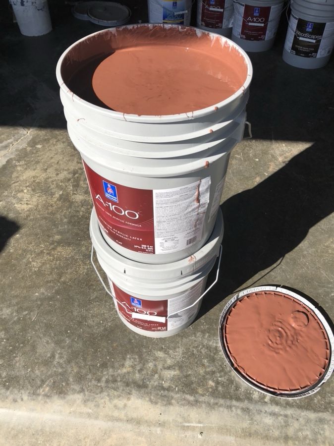 5 gallons left of exterior! New ! Sherwin Williams!