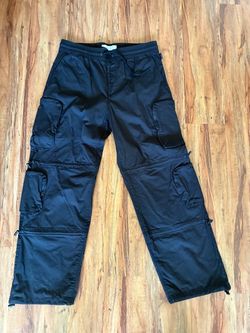 PacSun Black Multi-Pocket Cargo Pants