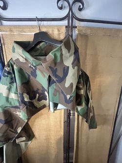 Homemade Camo Shrug And Skirt