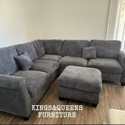 New Dark Gray Sectional