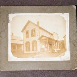 1900's Harvey B. Snyder House Family Children Picture Antique Original Collectible Photo OOAK One Of A Kind A-1
