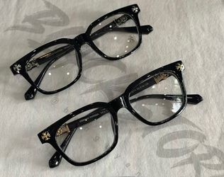 Chrome Heart Glasses Bundle With 2 Pairs Silver/Gold