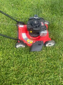 Side Discharge Yard Machine Lawnmower