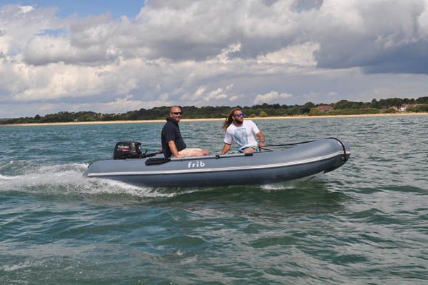 14’ FRIB Tender + 25 hp Yamaha outboard