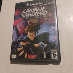 Nintendo GameCube Game Carmen Sandiego The Secret Of The Stolen Drums Used
