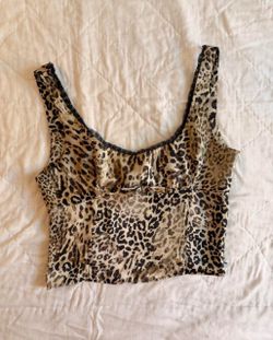 Zara leopard top