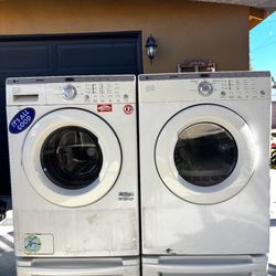 Washer & Electric Dryer (both Working) 