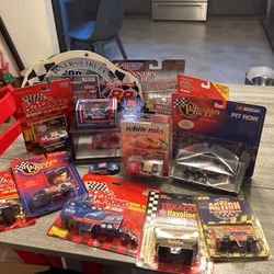 NASCAR Dale Jarrett Collectible Car Lot! Diecast Vechicles, Models, Signs + More! Hot Wheels + Revell + Racing Champions