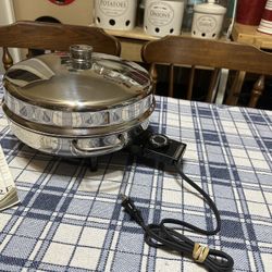 Farberware Electric Skillet Fry Pan Steamer 