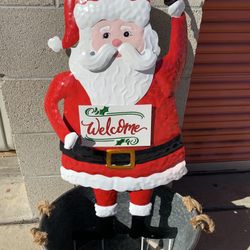 Santa Garden Stake Decoration 