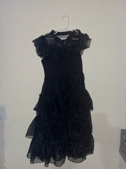 Wednesday dress costume size 5/6