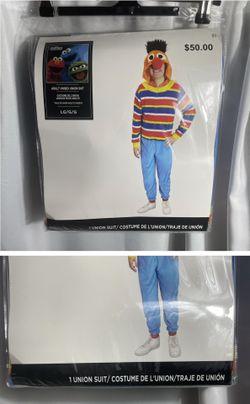 Ernie Costume Sesame Street Cosplay