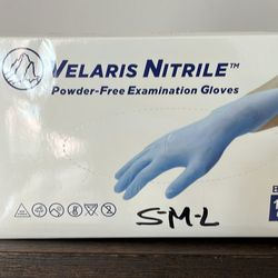 Blue Nitrile Gloves 