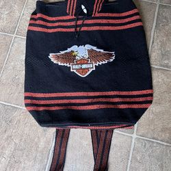 vintage Harley Davidson backpack